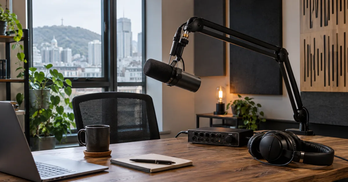 Équipement podcast 2026 : le guide complet