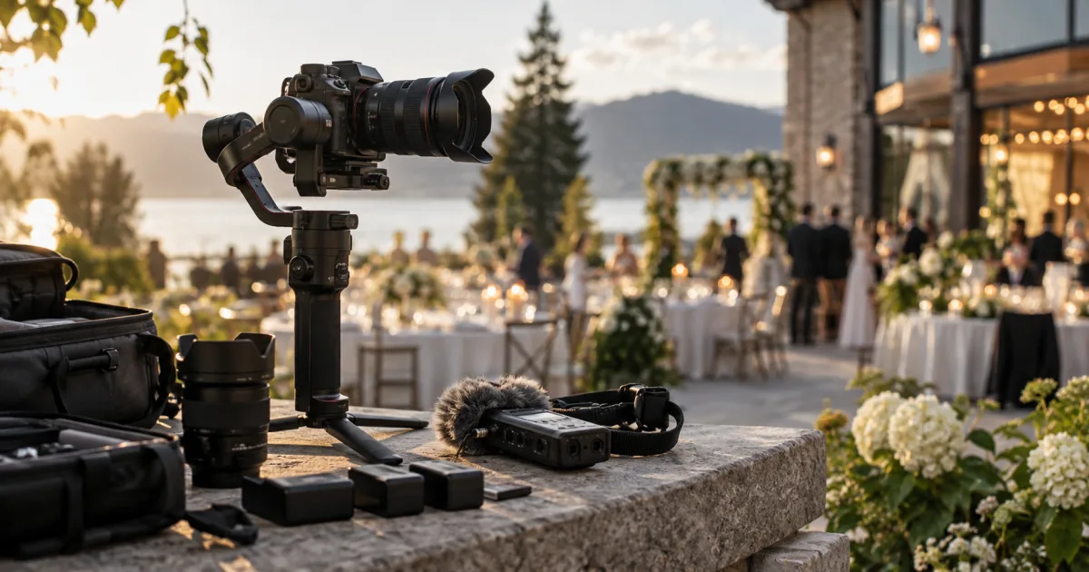 Filmer un mariage : guide du matériel loué
